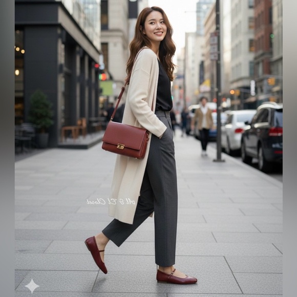 Dolce Vita Reyes Red Crinkle Patent Mary Jane Flats – Size 10.5 – NWB - Picture 3 of 13
